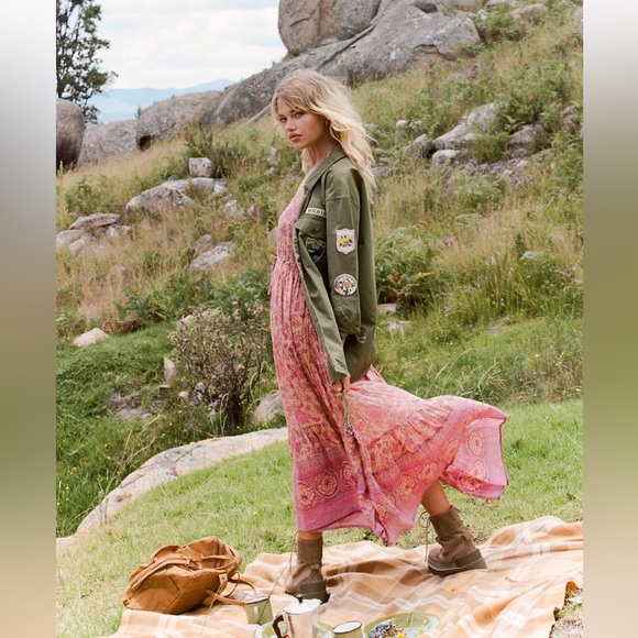 Spell Dresses & Skirts - Spell Folk Song Strappy in Blossom Size M 🌸